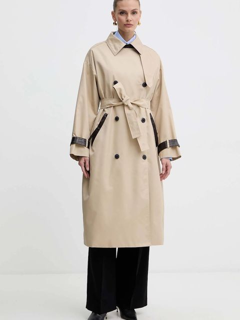 MAX&Co. trencz kolor beżowy 2526026013200