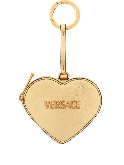 Versace heart-shaped keyring - Gold