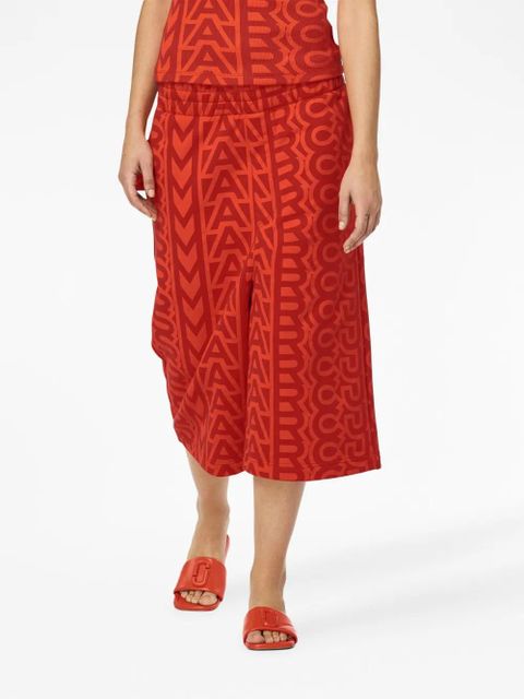 Marc Jacobs The J Marc leather slides - Red