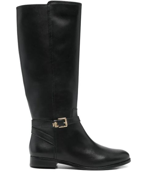 Lauren Ralph Lauren Brooke II buckle tall boots - Black - zdjęcie produktu nr 1
