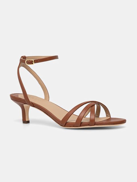 Lauren Ralph Lauren sandały skórzane Kendyl Kttn - zdjęcie produktu nr 2