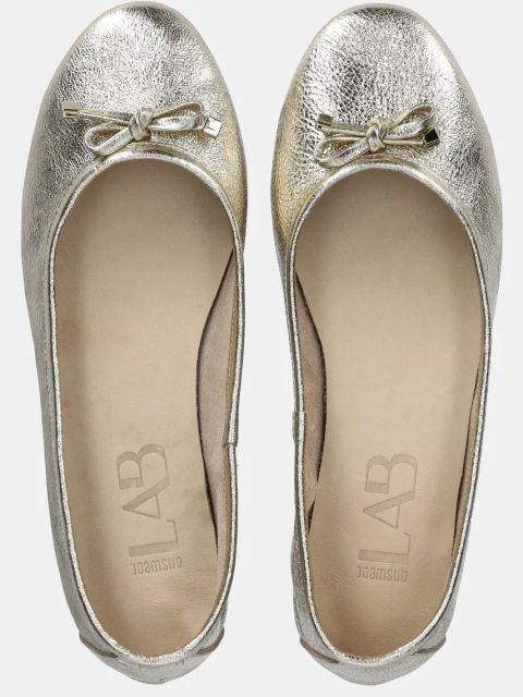 Answear.LAB baleriny skórzane kolor brązowy