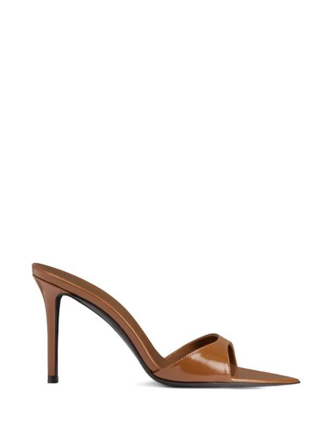 Giuseppe Zanotti Intriigo pointed-toe sandals - Brown - zdjęcie produktu nr 1