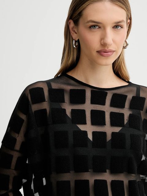 Liviana Conti sweter wełniany damskie kolor czarny lekki L5WA79