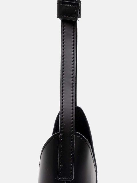 MM6 Maison Margiela saszetka skórzana kolor czarny SB6ZI0014.P7183