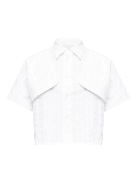 MM6 Maison Margiela short-sleeved shirt - White - zdjęcie produktu nr 1
