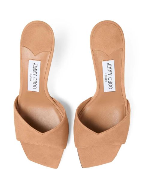 Jimmy Choo 70mm Skye mules - Neutrals