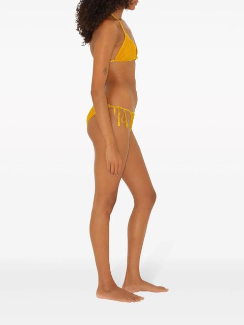 Burberry side-tie bikini briefs - Yellow