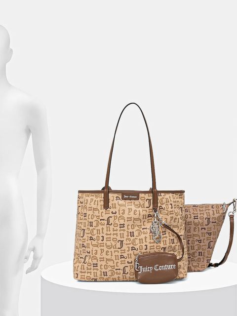 Juicy Couture torebka Joan kolor beżowy BIJJN9002WXS