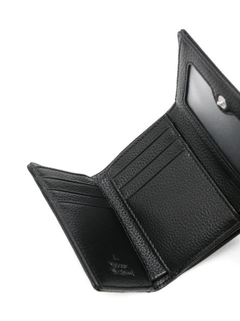 Vivienne Westwood small Frame orb-plaque wallet - Black