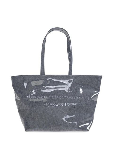 Alexander Wang logo tote bag - Grey
