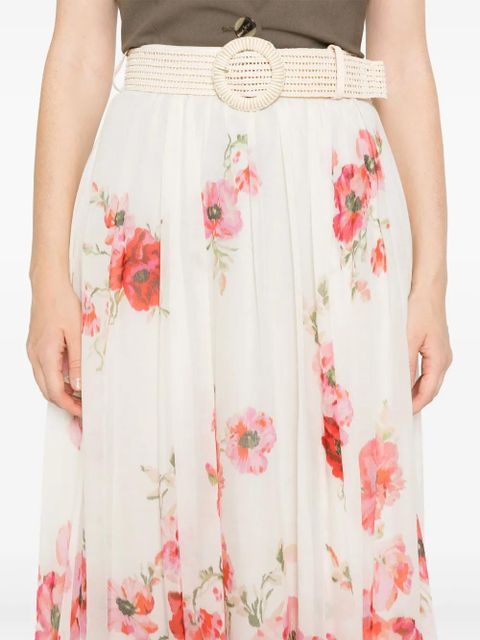 ZIMMERMANN Lightburst maxi skirt - Neutrals