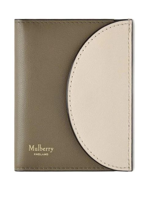 Mulberry bi-fold half-moon wallet - Green - zdjęcie produktu nr 1