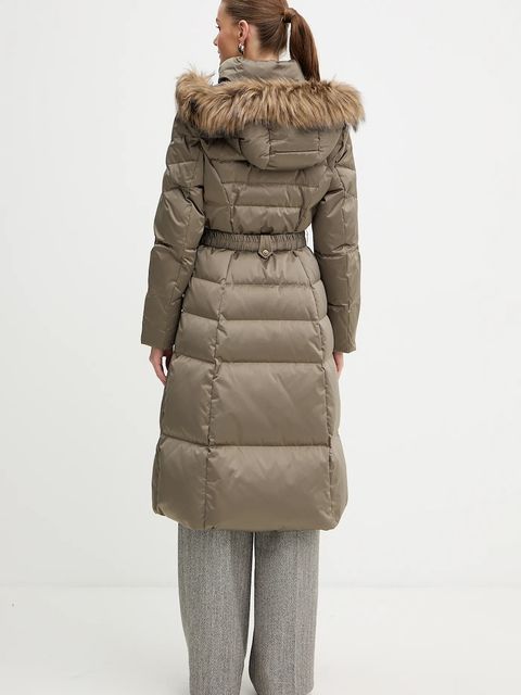 Guess kurtka puchowa MARINA kolor beżowy W5BL29 W2802