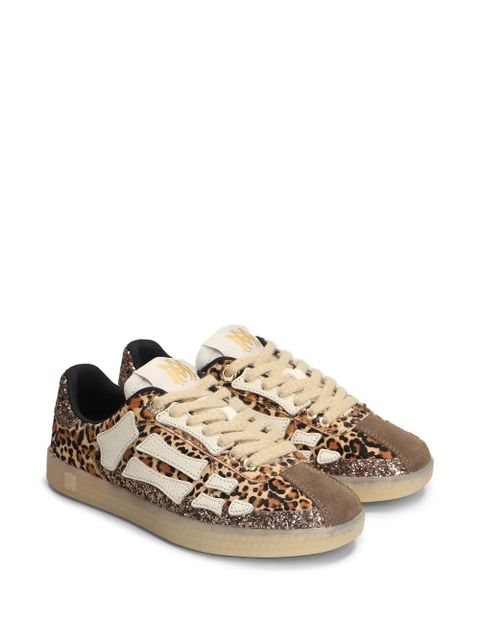 AMIRI animal-print lace-up sneakers - Brown - zdjęcie produktu nr 2