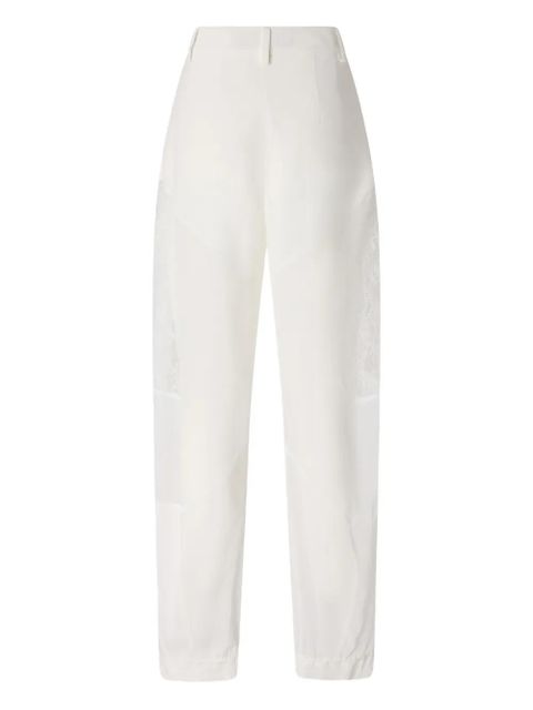 PINKO lace-panel trousers - White - zdjęcie produktu nr 2