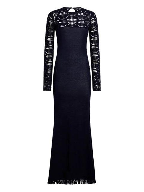 ETRO cotton maxi dress - Blue - zdjęcie produktu nr 1