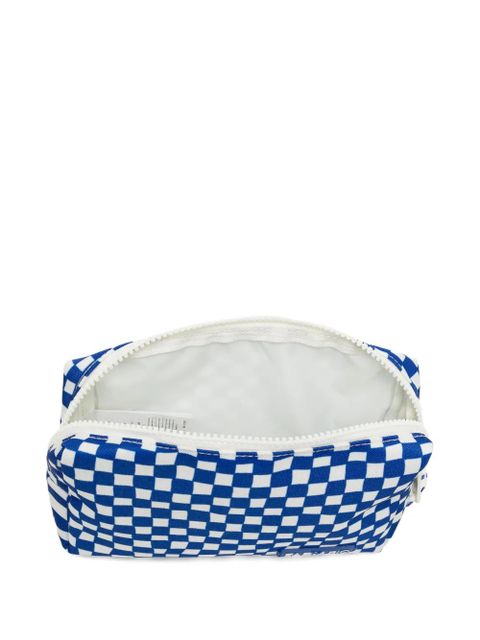 FARM Rio checked pouch - Blue