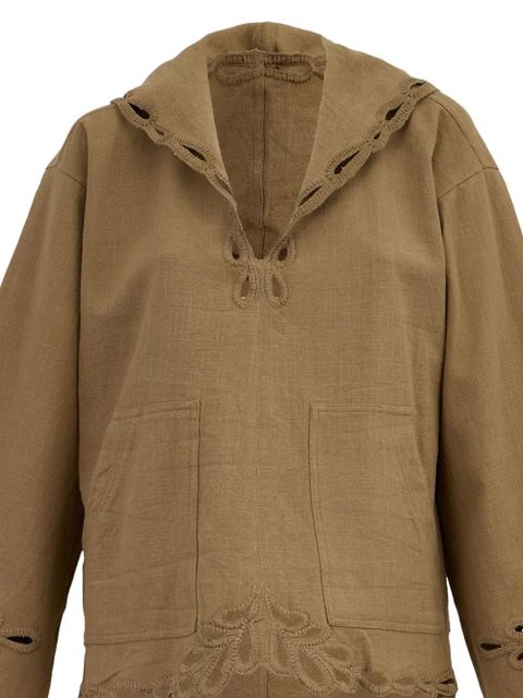 MARANT ÉTOILE Solvi cotton top - Brown