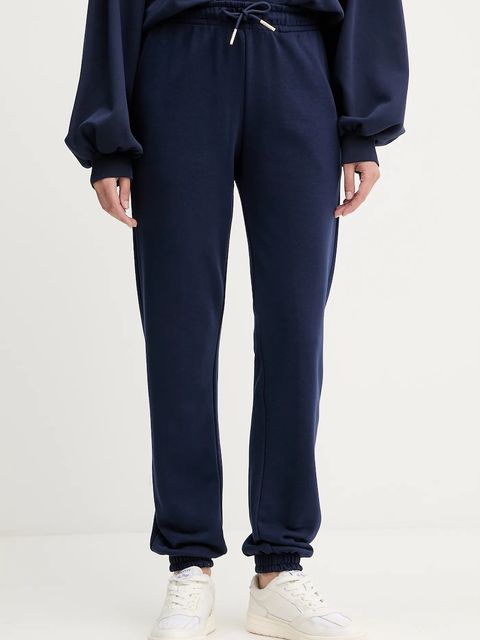 Silvian Heach spodnie dresowe BENKAID kolor granatowy gładkie GPA25116PA - zdjęcie produktu nr 1