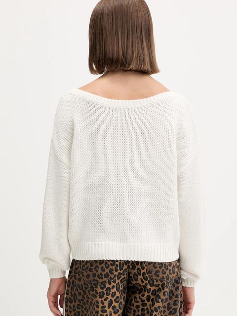 Hollister Co. sweter damski kolor beżowy KI350-5072