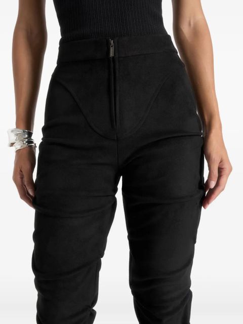 Manière De Voir Caroline tacked flared trousers - Black - zdjęcie produktu nr 2