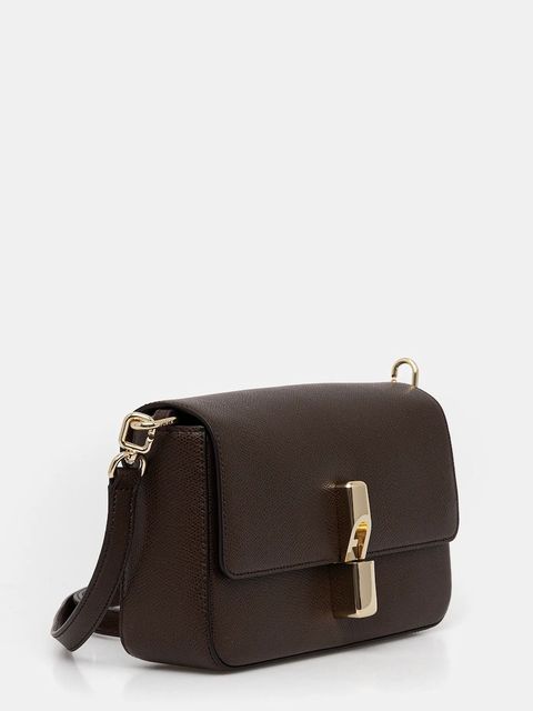 Furla torebka skórzana kolor brązowy WB01826 ARE000 4284S - zdjęcie produktu nr 2