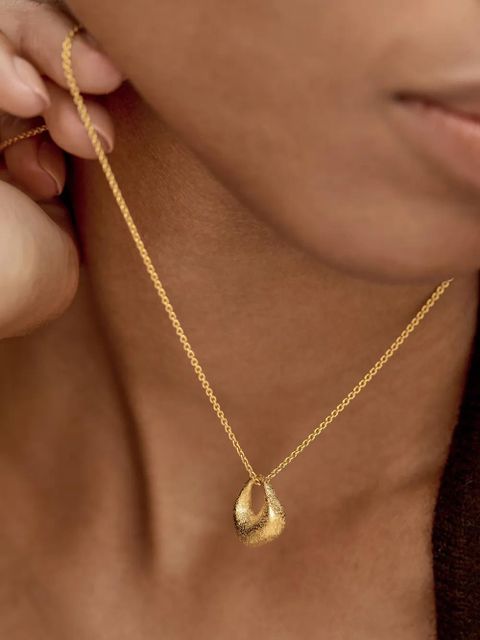 Monica Vinader small Antica pendant - Gold - zdjęcie produktu nr 1