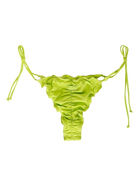 MC2 Saint Barth adjustable-laces bikini bottoms - Green - zdjęcie produktu nr 2