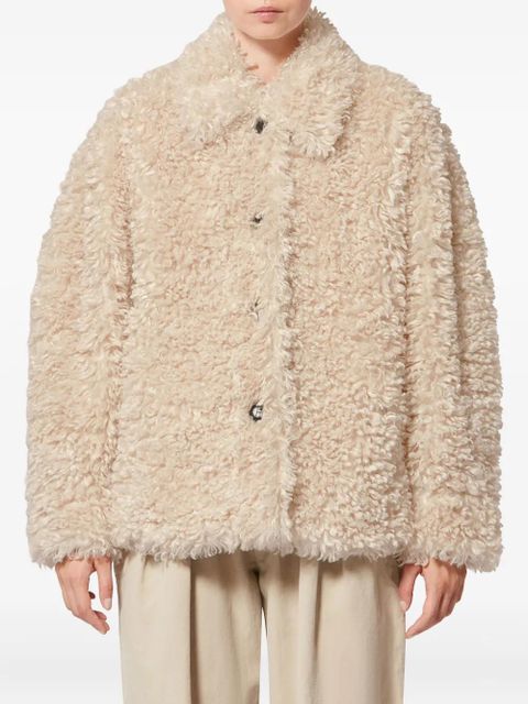 MARANT ÉTOILE Tarvey buttoned jacket - Neutrals