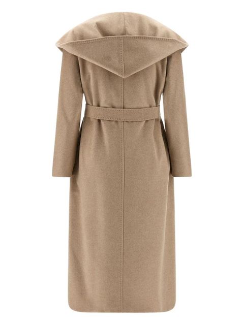 Max Mara hooded knotted coat - Neutrals - zdjęcie produktu nr 2
