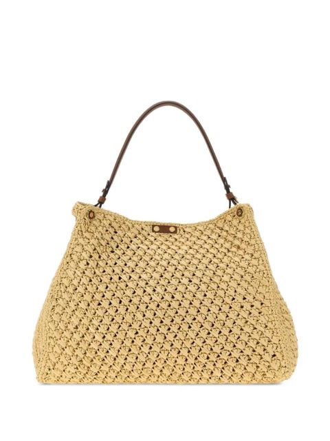 FENDI Fendi Way woven shoulder bag - Neutrals - zdjęcie produktu nr 2