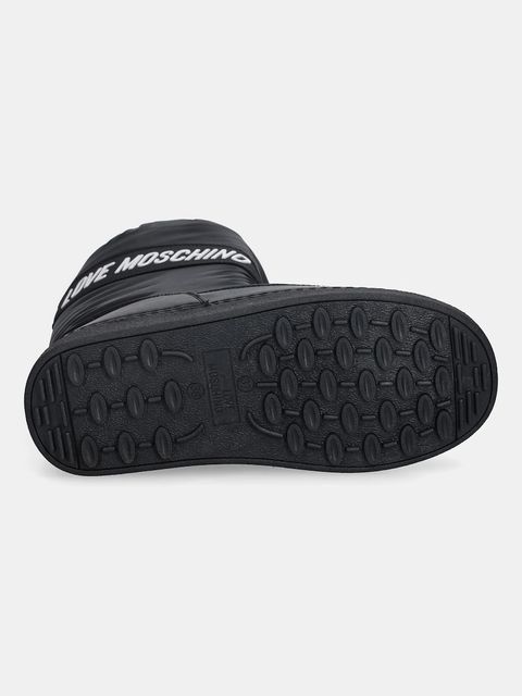 Love Moschino śniegowce kolor czarny JA24032G0NISA000