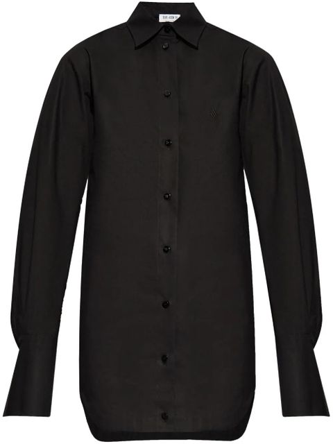 The Attico button-fastening shirtdress - Black - zdjęcie produktu nr 1