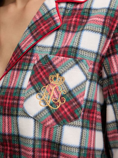 Lauren Ralph Lauren piżama damska kolor czerwony ILN92458F