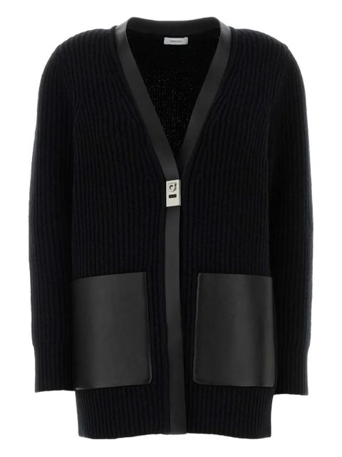 Ferragamo V-neck cardigan - Black - zdjęcie produktu nr 1