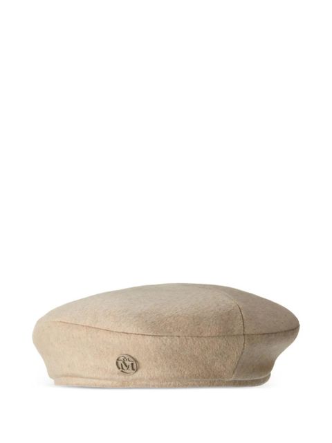 Maison Michel wool hat - Neutrals - zdjęcie produktu nr 1