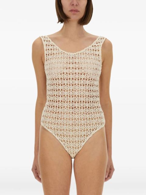 Alysi macramé bodysuit - Neutrals - zdjęcie produktu nr 1