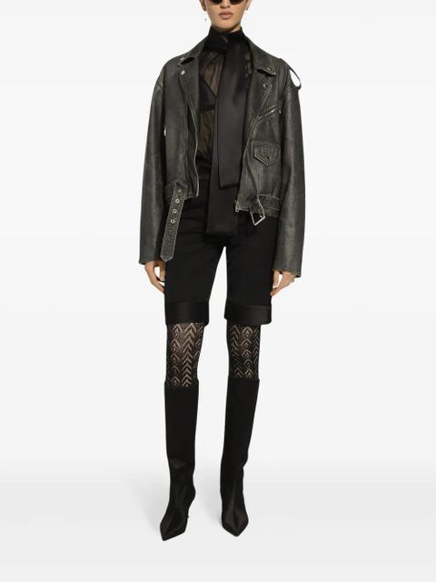 Dolce & Gabbana semi-sheer blouse - Black
