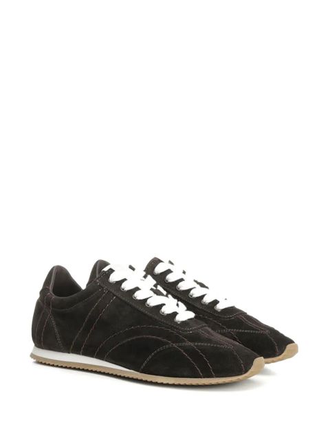 TOTEME suede flex sneakers - Brown
