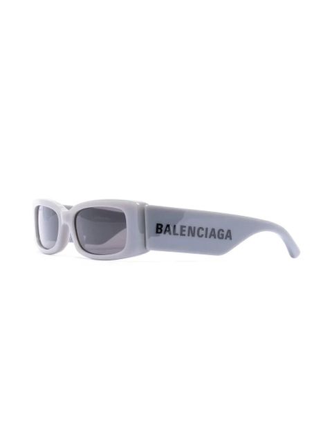 Balenciaga Eyewear square-frame logo-print sunglasses - Grey