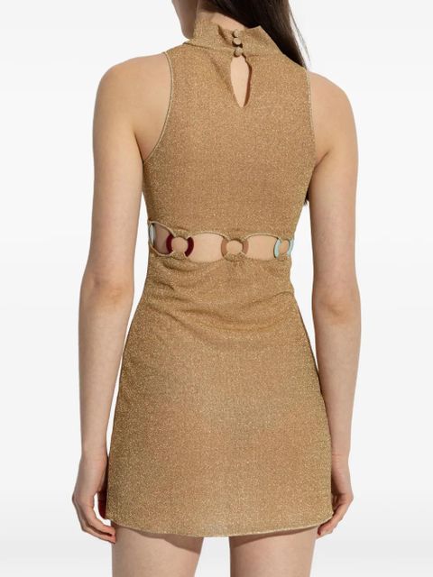 Oséree Cutout ring minidress - Gold