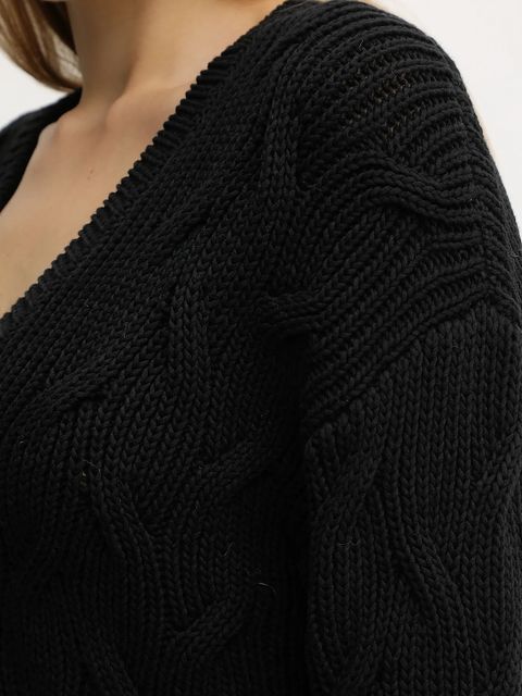 Armani Exchange sweter damski kolor czarny XW001771 AF16638