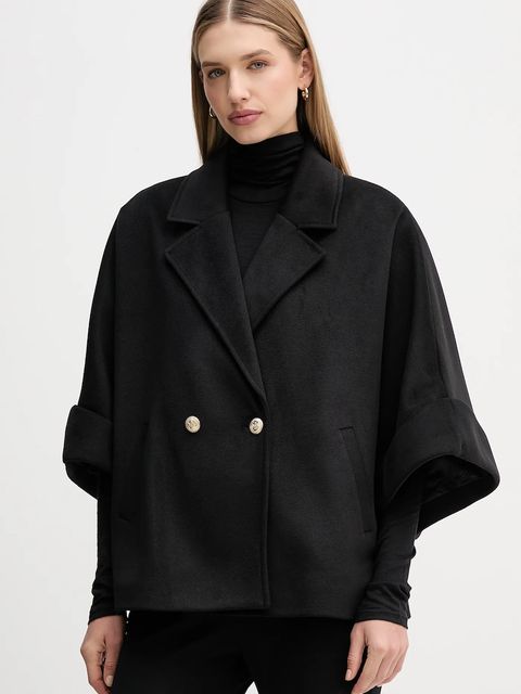 Gaudi płaszcz kolor czarny 521FD35015 - zdjęcie produktu nr 1