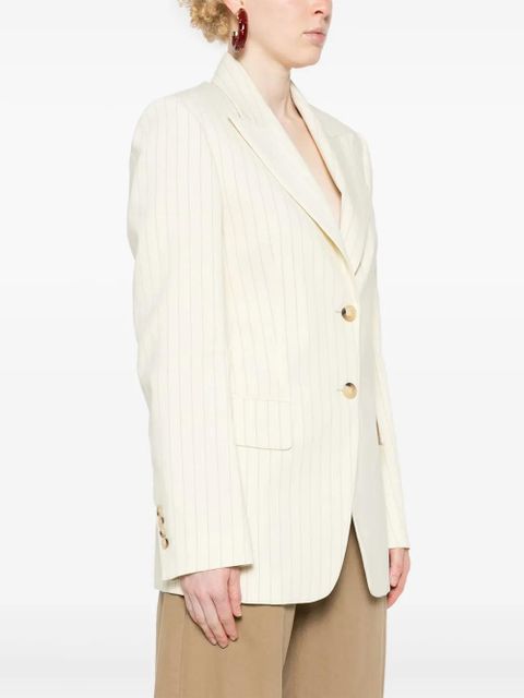 Sportmax Aversa pinstriped blazer - Neutrals