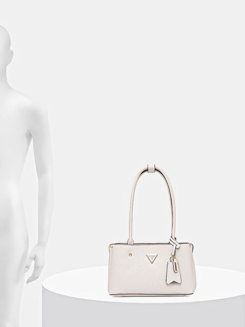 Guess torebka MERIDIAN kolor beżowy HWBG69 74090