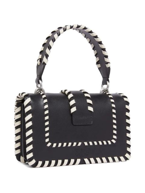 PINKO mini One Love crossbody bag - Black - zdjęcie produktu nr 2