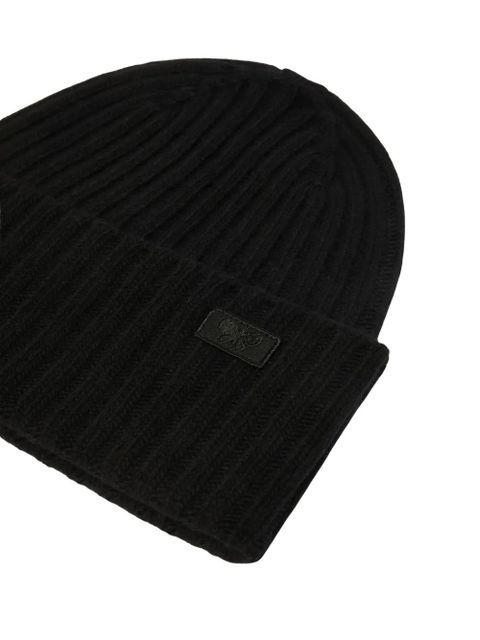 Weekend Max Mara ribbed wool beanie - Black