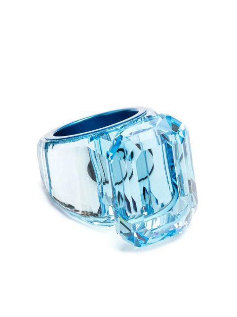 Swarovski Lucent crystal cocktail ring - Blue - zdjęcie produktu nr 1