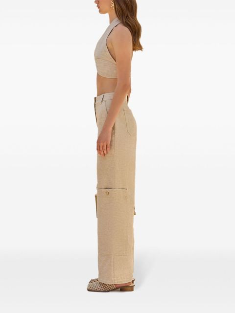 Cult Gaia Wynn trousers - Neutrals